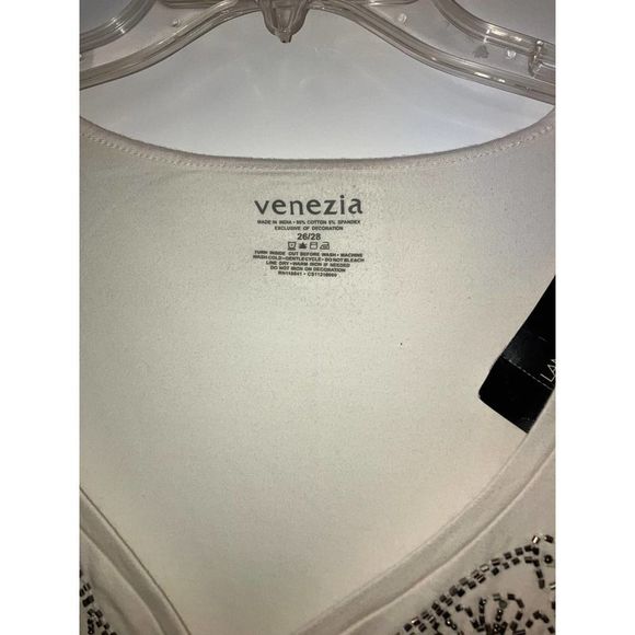 NWT!  Venezia Beige Blouse 26/28! - Picture 3 of 7